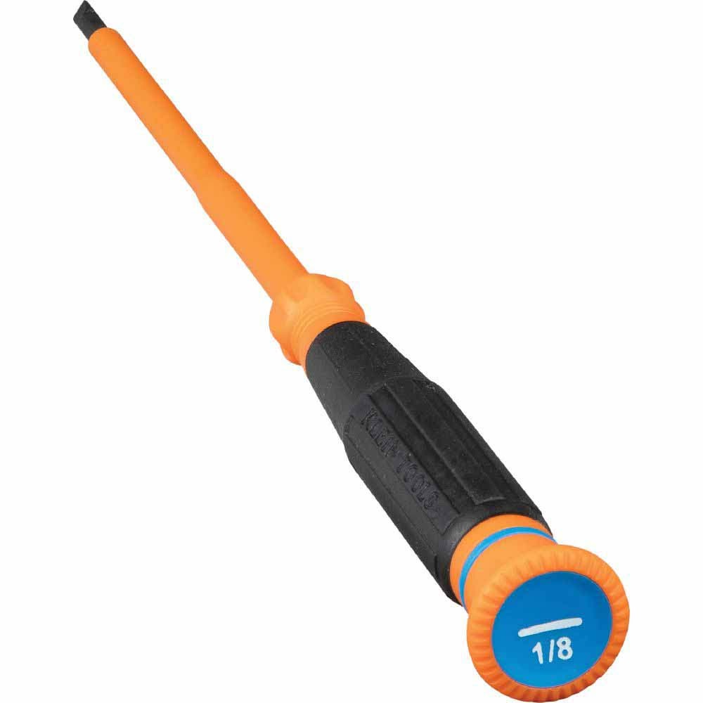 Klein Tools 6254INS Insulated Precision Screwdriver, 1/8" Slotted