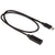 Klein 62807 USB-C Male to Female Cable, 1.5'