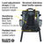 Klein 62810BPCLR Backpack Cooler, Insulated, 30 Can Capacity