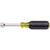 Klein Tools 630-7/16 7/16" Hollow Nut Driver, 3", Cushion-Grip