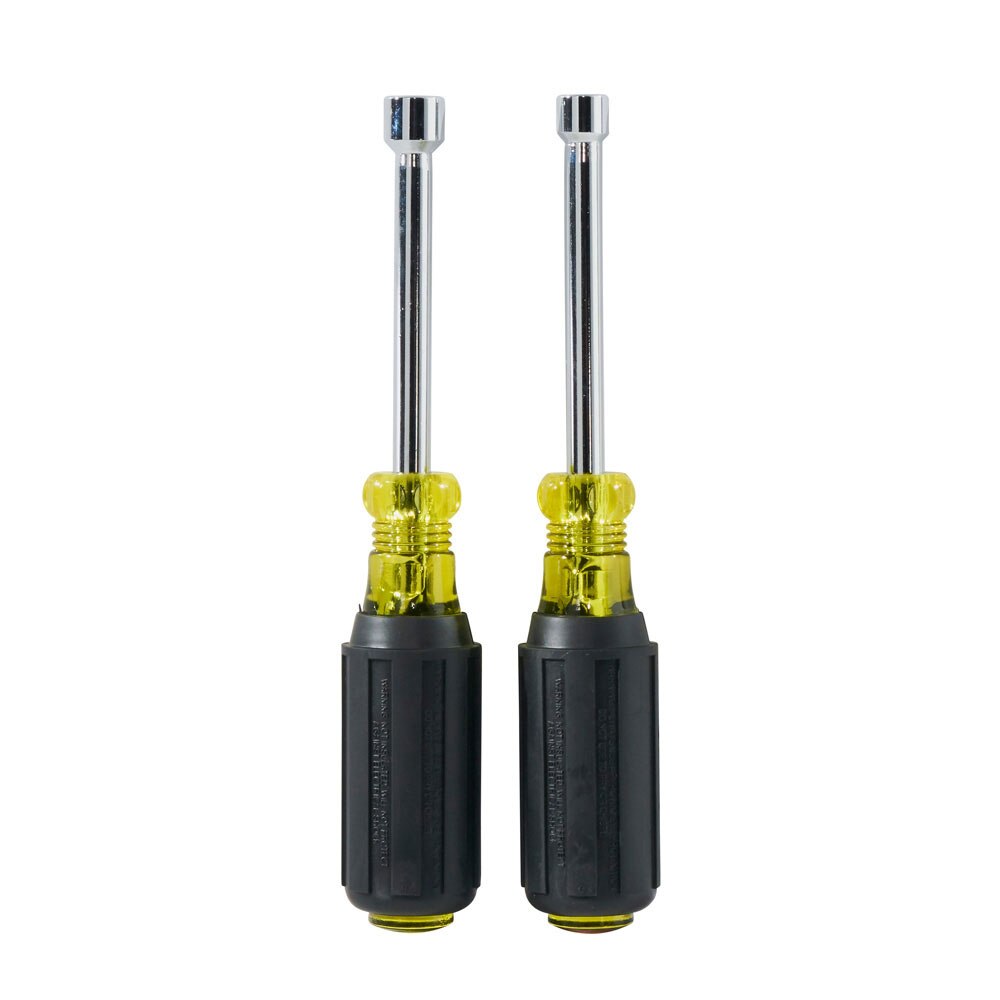 Klein Tools 630M Magnetic Nut Driver Set 3" Shafts 2-Piece