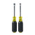 Klein Tools 630M Magnetic Nut Driver Set 3" Shafts 2-Piece