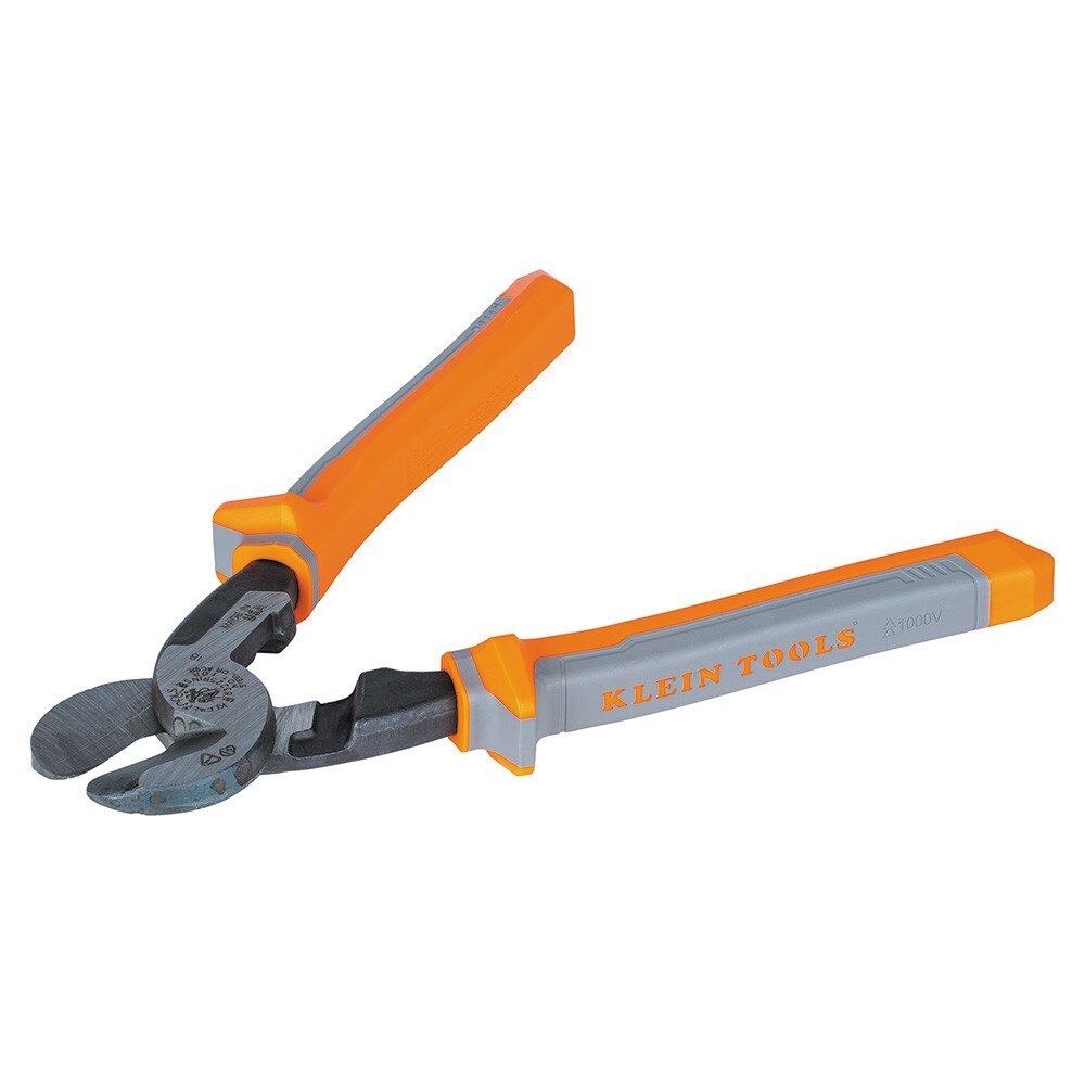 Klein 63225RINS Cable Cutter, Insulated, High-Leverage, 9"