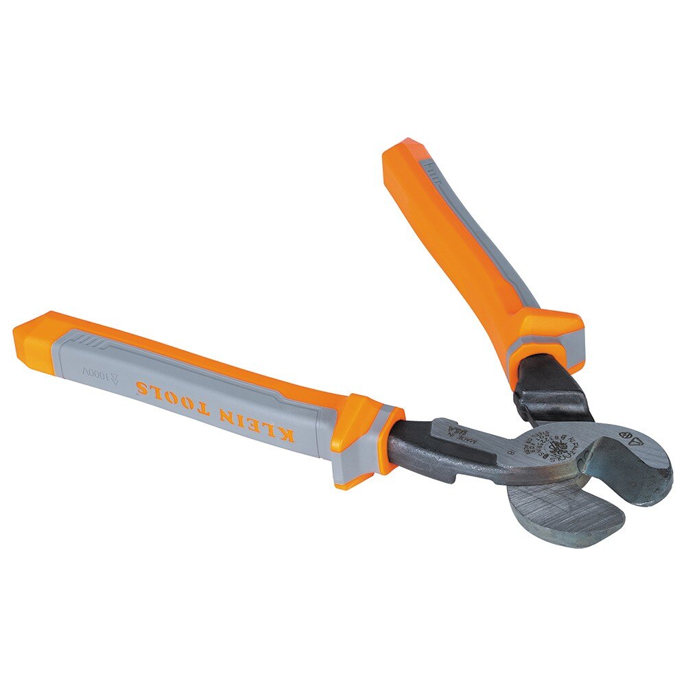 Klein 63225RINS Cable Cutter, Insulated, High-Leverage, 9"