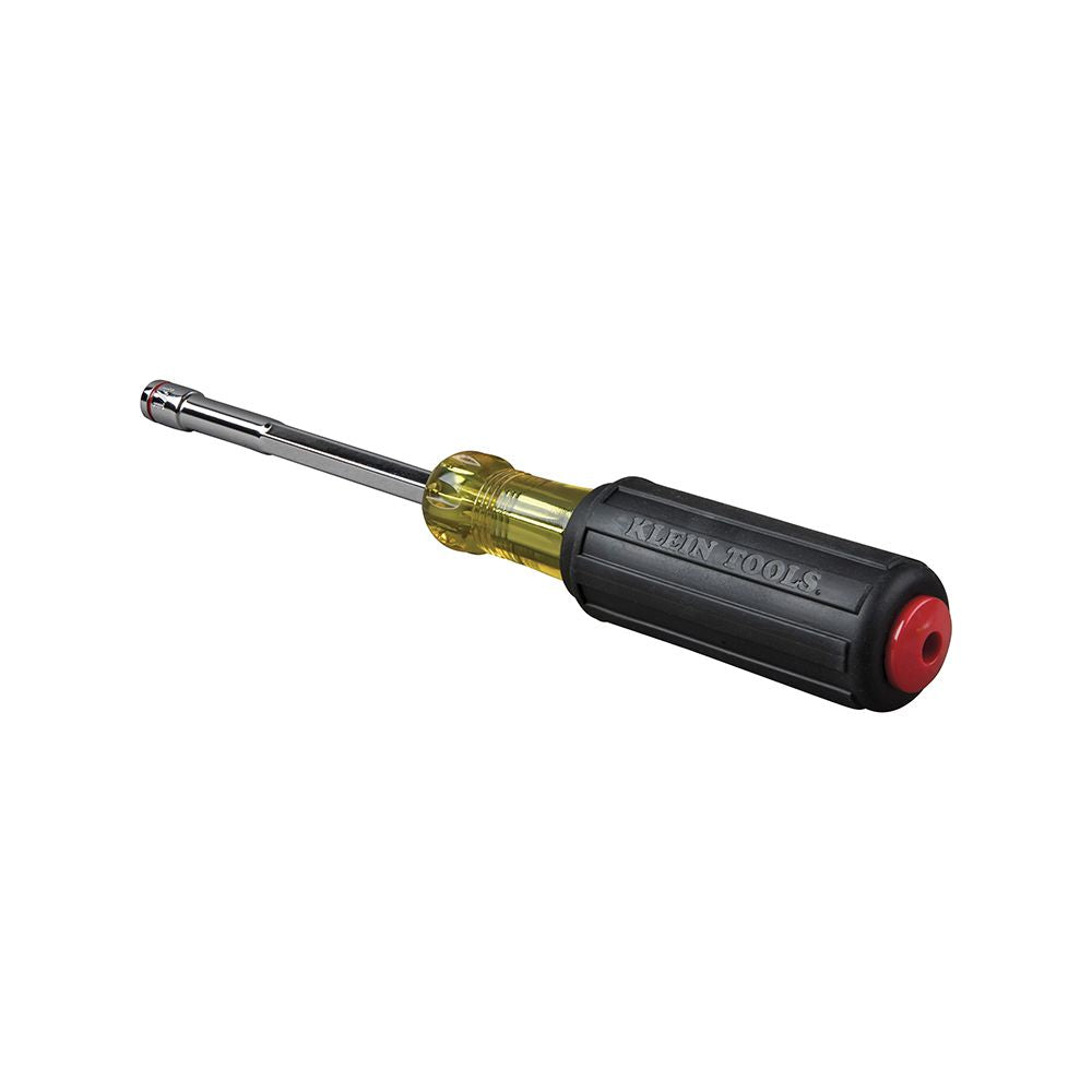 Klein 635-1/4 1/4" Nut Driver, Magnetic Tip, 4" Shaft