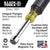 Klein 646-3/8M 3/8" Magnetic Tip Nut Driver 6" Shaft