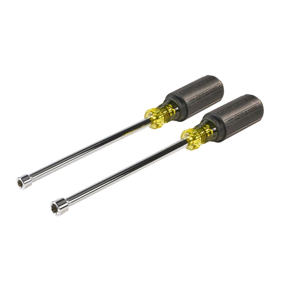 Klein 646M Magnetic Nut Driver Set, 6" Shafts, 2-Piece