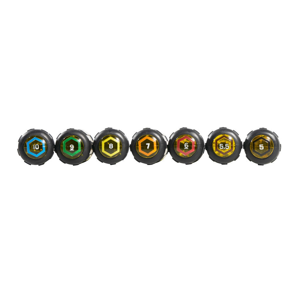 Klein 65160 Metric Nut Driver Set, 3" Shafts, 7-Piece