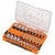 Klein 65233HEX Knurled Hex Bit Socket Set, SAE and Metric, 33-Piece