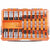 Klein 65233HEX Knurled Hex Bit Socket Set, SAE and Metric, 33-Piece