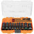 Klein Tools 65239 KNECT Flip Impact Socket Set, SAE and Metric, 13-Piece