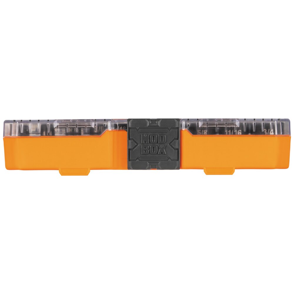 Klein 65400KNECT KNECT Essential Pass Through Impact Socket Set, SAE, Metric, 28-Piece
