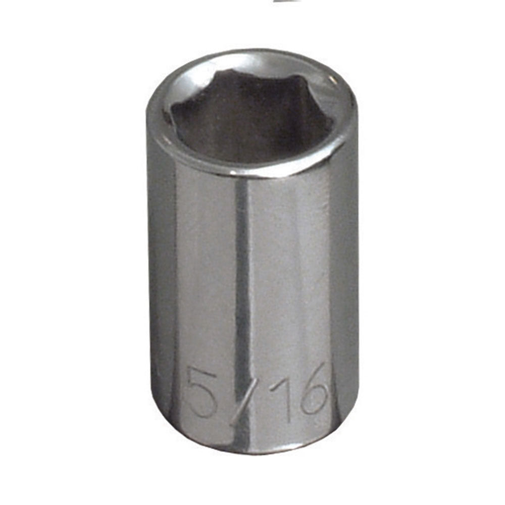 Klein Tools 65601 7/32" Standard 6-Point Socket, 1/4" Drive