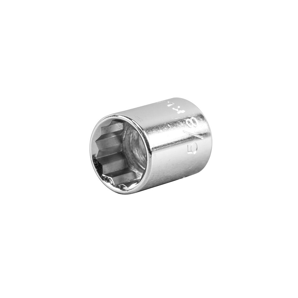 Klein Tools 65704 5/8" Standard 12-Point Socket, 3/8" Drive