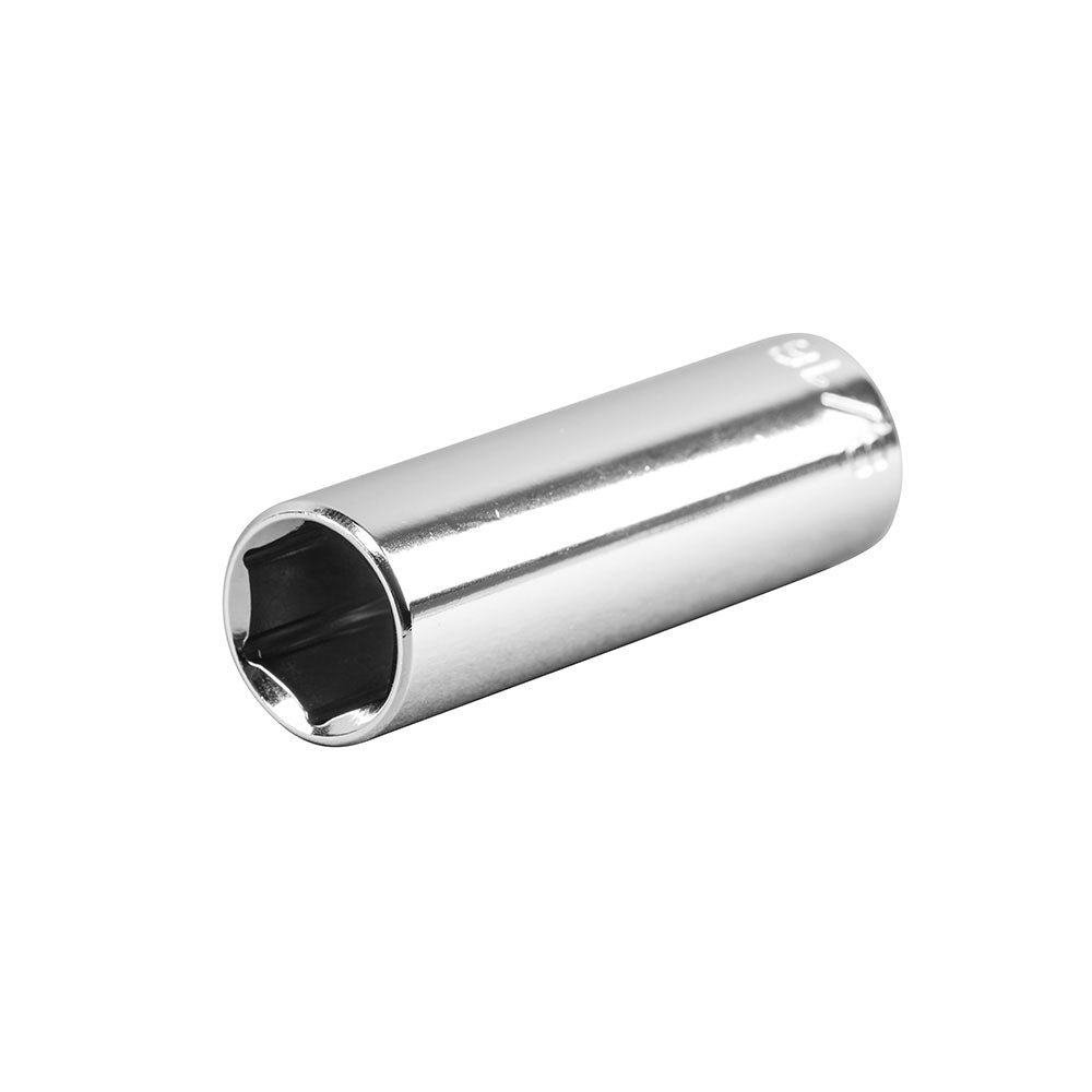 Klein Tools 65713 9/16" Deep 6-Point Socket, 3/8" Drive