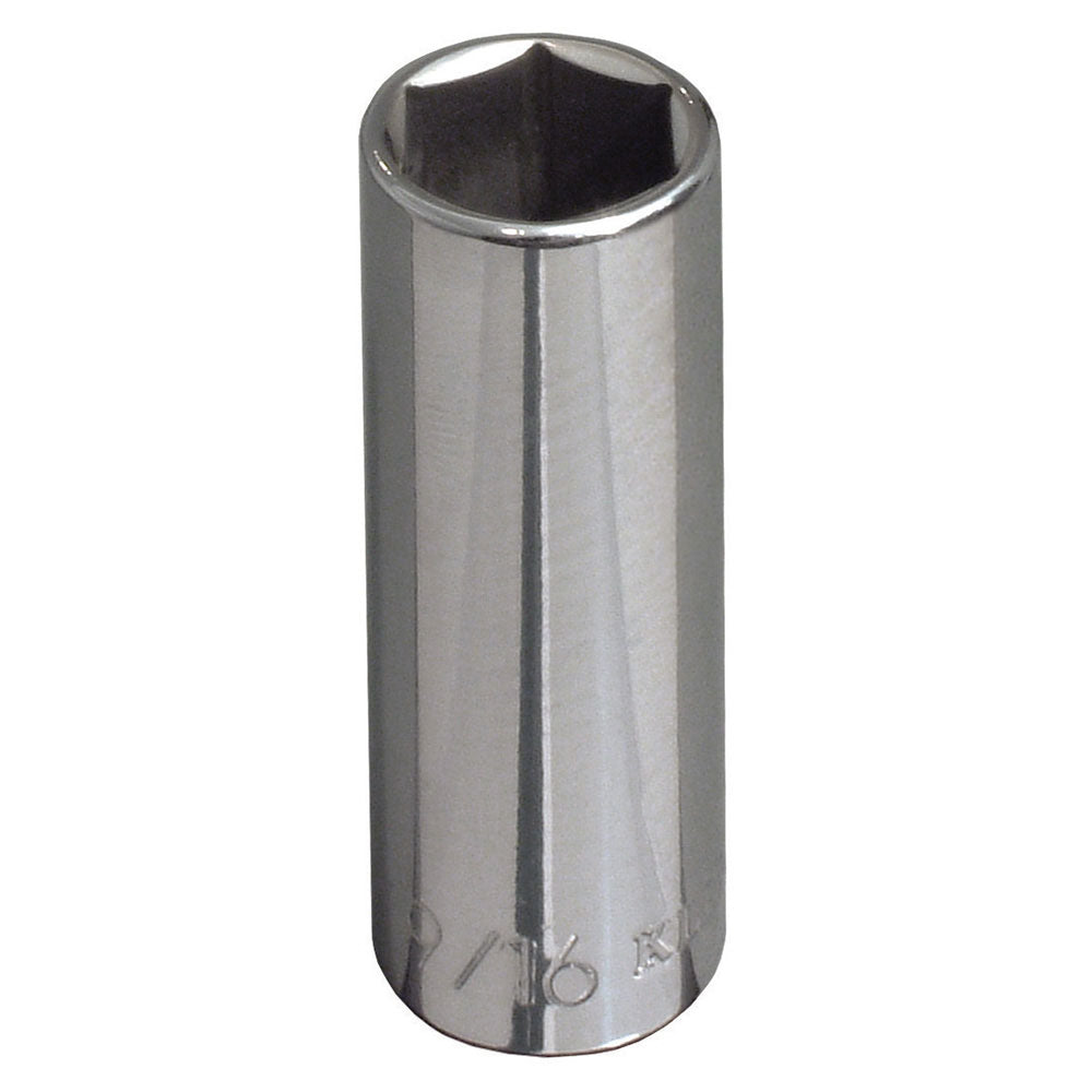 Klein Tools 65717 13/16" Deep 6-Point Socket, 3/8" Drive