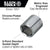 Klein Tools 65916 16 mm Metric 6-Point Socket, 3/8" Drive