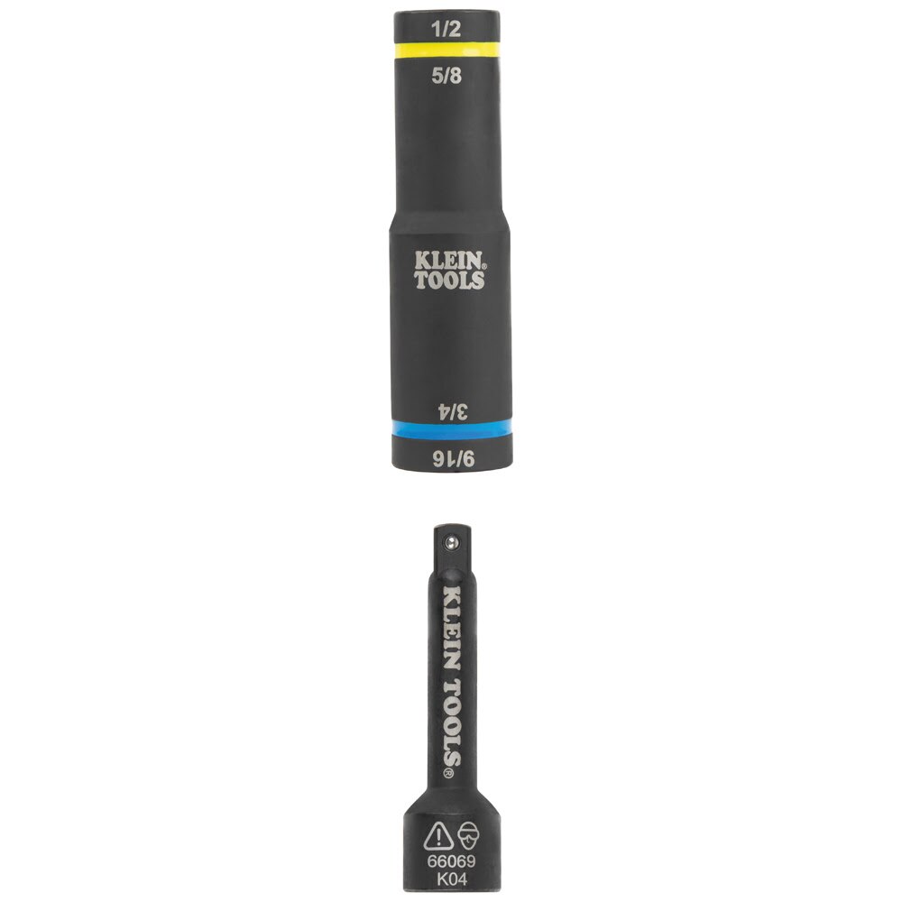 Klein 66009 4-In-1 Flip Quad Socket