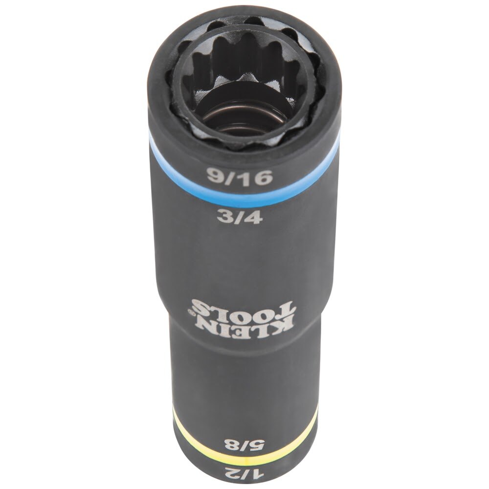 Klein 66009 4-In-1 Flip Quad Socket