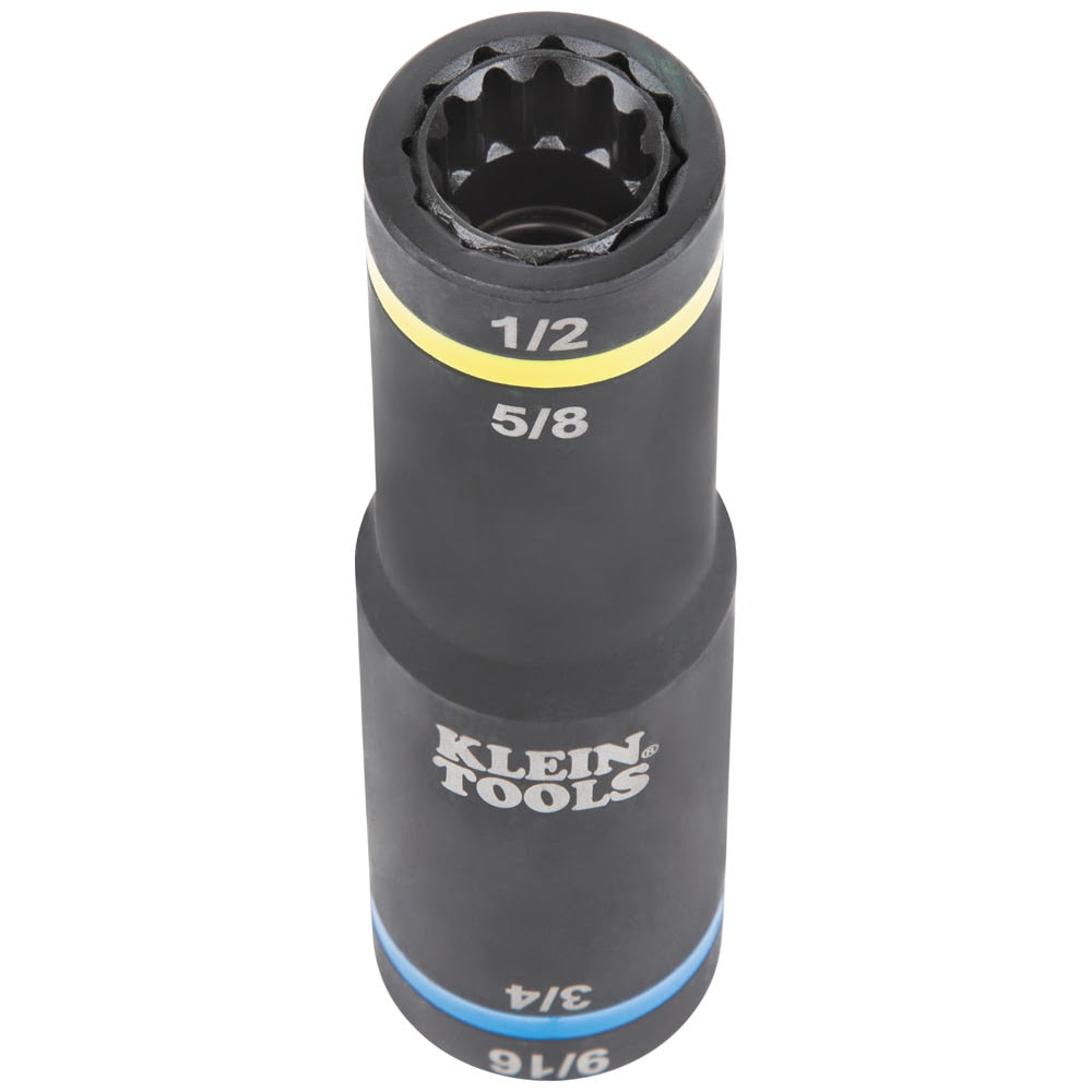 Klein 66009 4-In-1 Flip Quad Socket