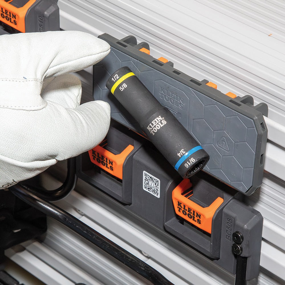 Klein 66009 4-In-1 Flip Quad Socket