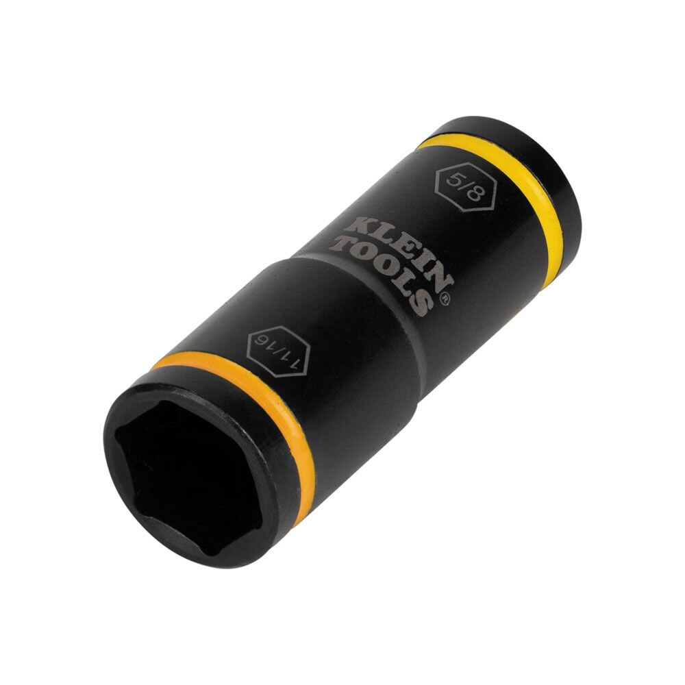 Klein 66075 Flip Impact Socket, 11/16" x 5/8"