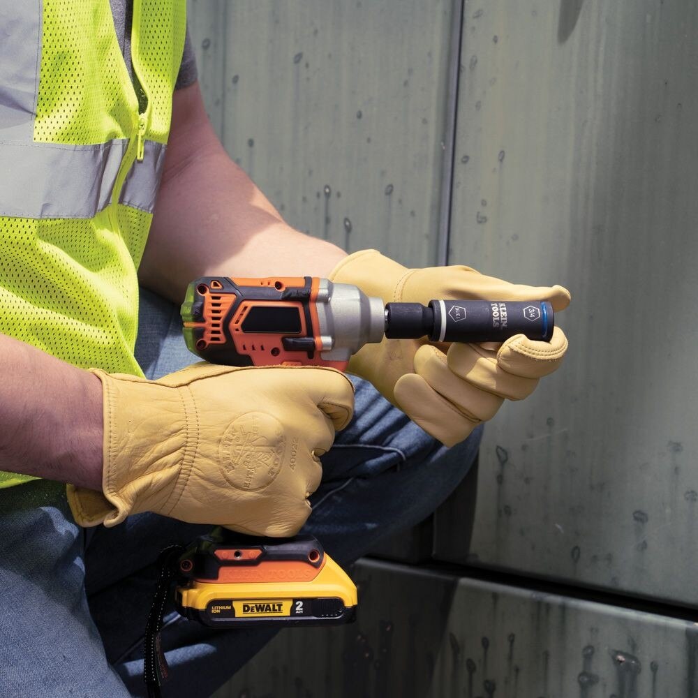 Klein 66080 2-in-1 Penta/Hex Flip Socket with Adapter