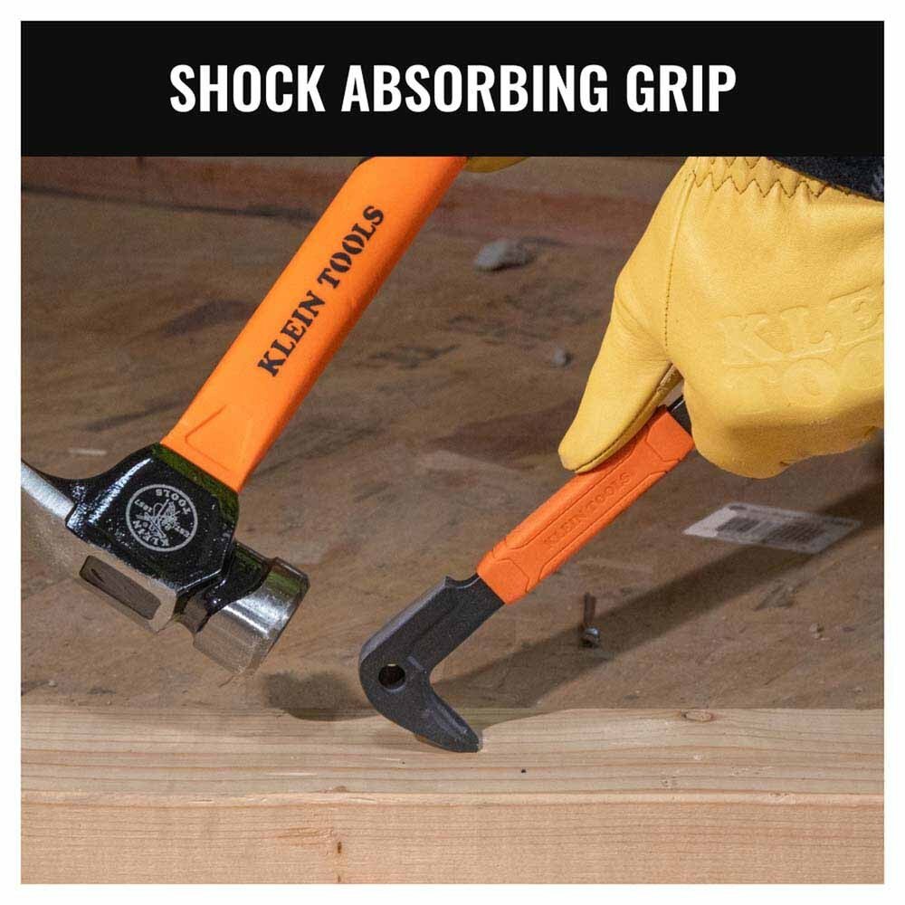 Klein 66091 Nail Puller with Integrated Dimpler, 8-Inch
