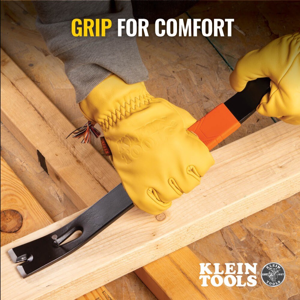 Klein 66094 Heavy Duty Pry Bar Crowbar, 15"