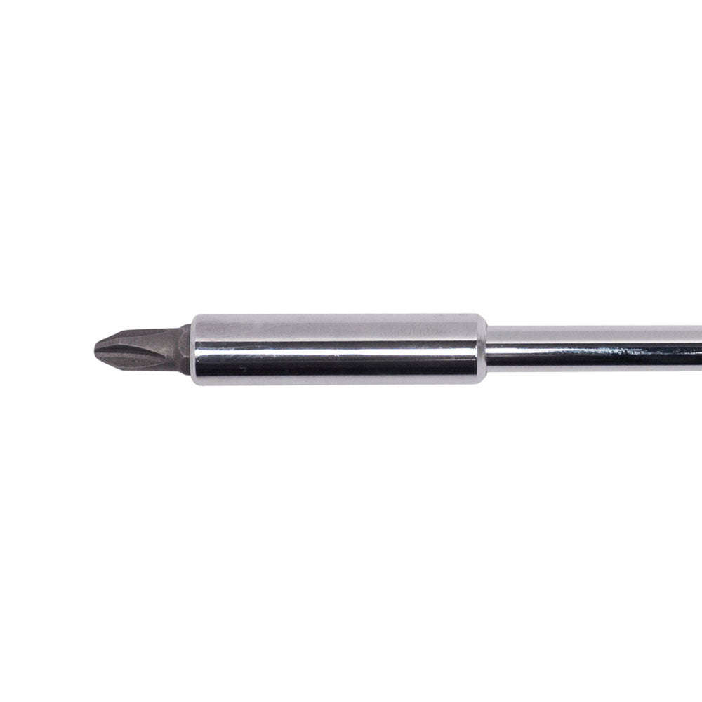 Klein Tools 67100 Multi-Bit Screwdriver, 2-in-1 Rapi-Drive Phillips and Slotted Bits