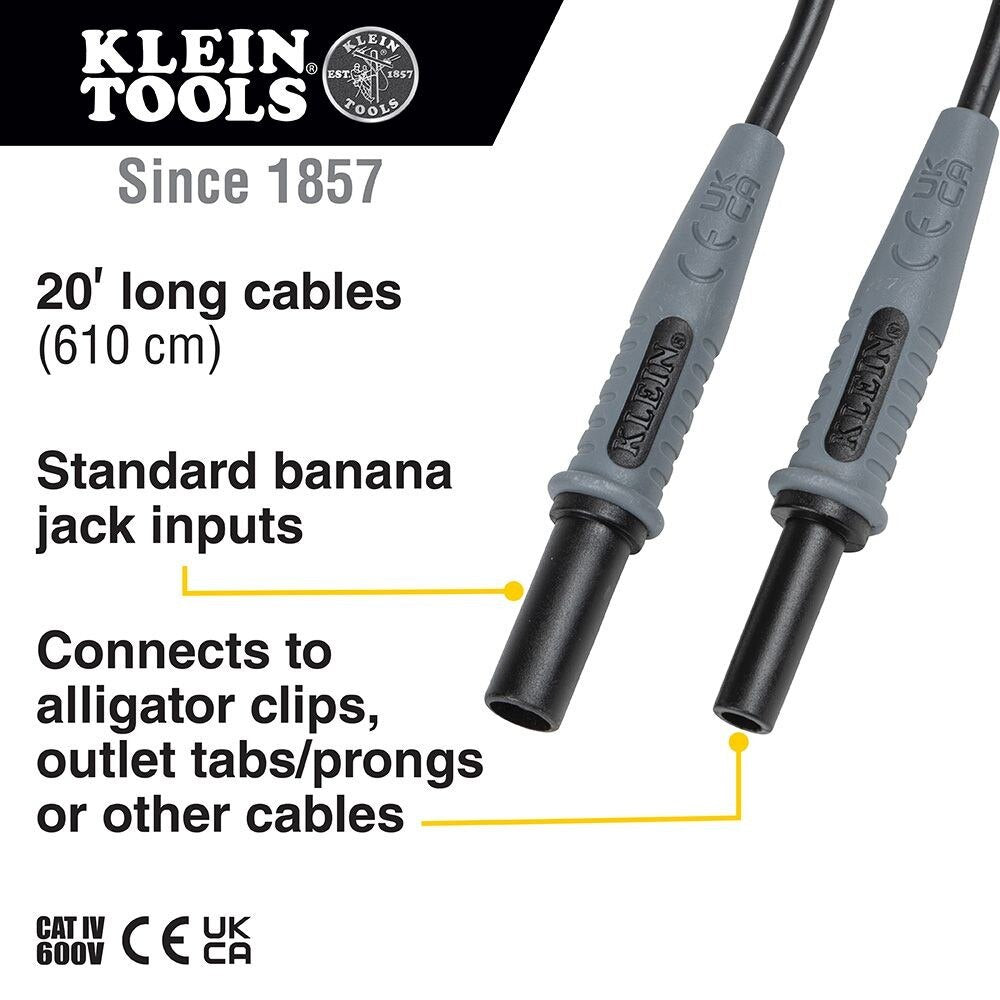 Klein 69358 Lead Adapters, 20'