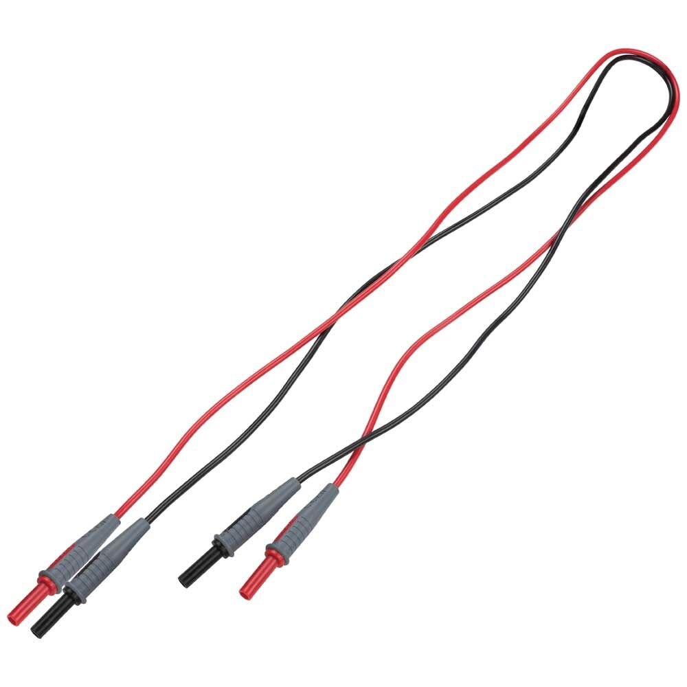 Klein 69359 Lead Adapters, Red and Black, 3'