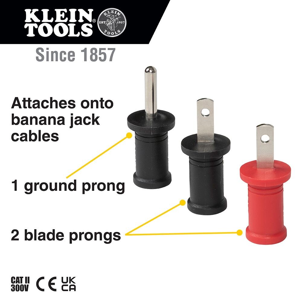 Klein 69360 Alligator Clips and Outlet Tabs