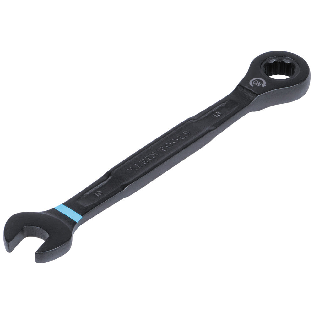 Klein 69408MG 90-Tooth Ratcheting Combo Wrench Set, Metric, 8-Piece