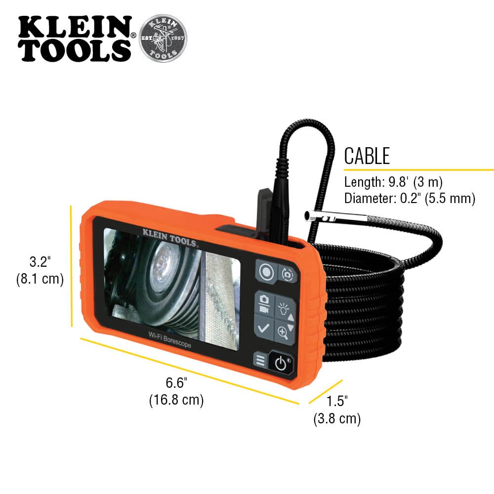 Klein 69473 Pro Borescope Replacement Camera
