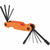 Klein 70550M Pro Folding Hex Key Set, 10-Key, Metric Sizes