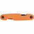 Klein 70550T Pro Folding Hex Key Set, 10-Key, TORX Sizes