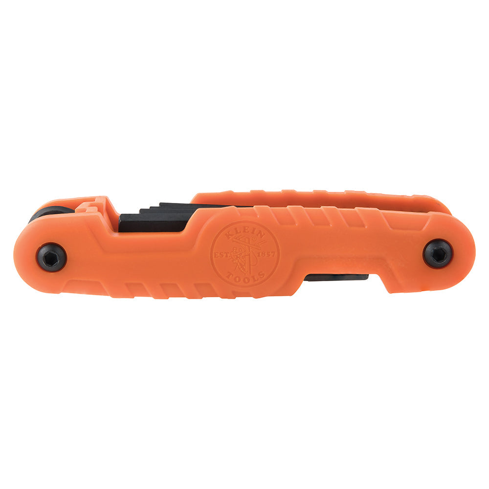 Klein 70550 Pro Folding Hex Key Set, 11 Fractional Inch-Sized Keys