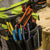 Klein 70550 Pro Folding Hex Key Set, 11 Fractional Inch-Sized Keys