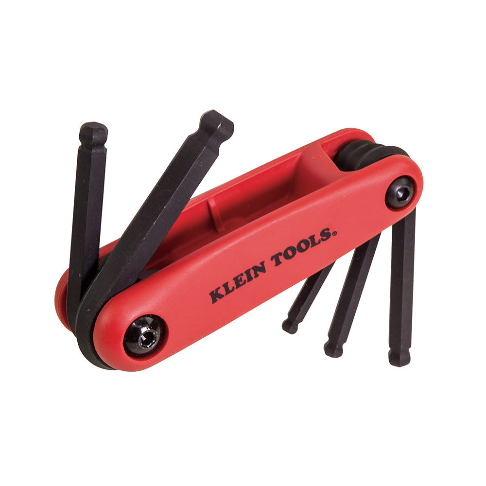 Klein 70572 Grip-It Five Key Ball Hex Set - Metric