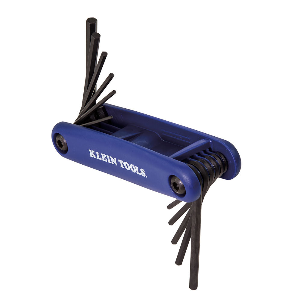Klein 70573 Grip-It 12 Key Hex Set - Inch/Metric