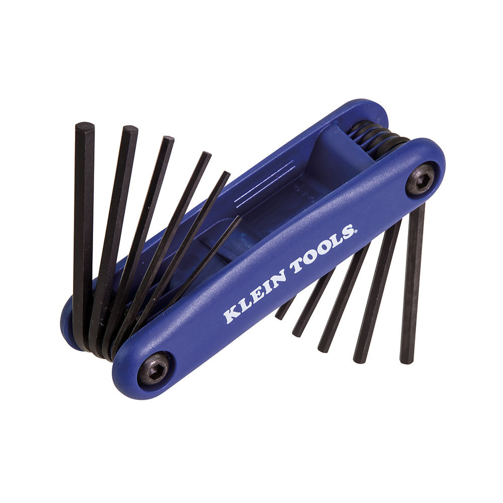 Klein 70573 Grip-It 12 Key Hex Set - Inch/Metric