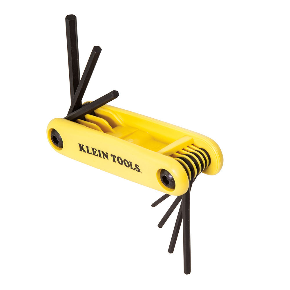 Klein 70575 Grip-It Nine Key Hex Set Square Cut
