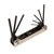 Klein Tools 70581 8-Key Folding Hex Key Set, 1/20 to 5/32" SAE
