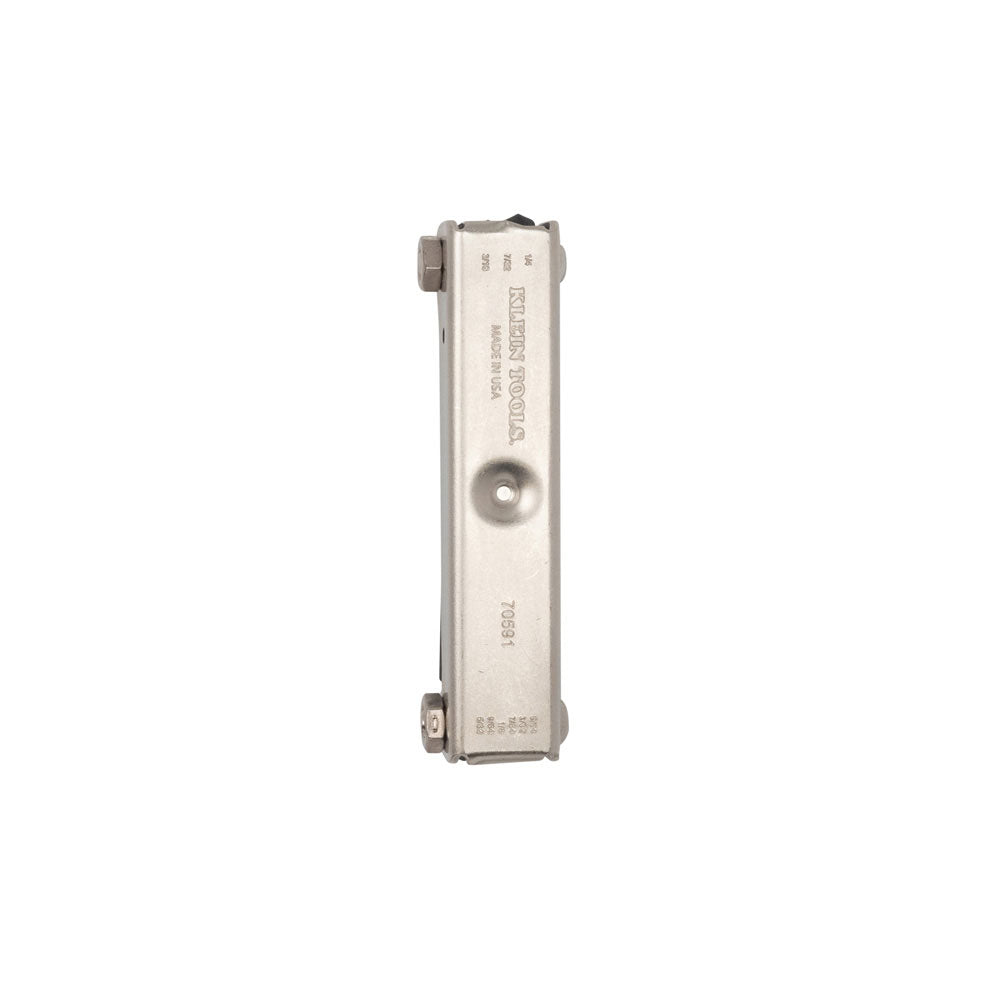 Klein 70591 Folding Hex Key Set, Nine-Key, Inch Sizes