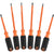 Klein 85076INS Screwdriver Set, 1000V Insulated, 6-Piece