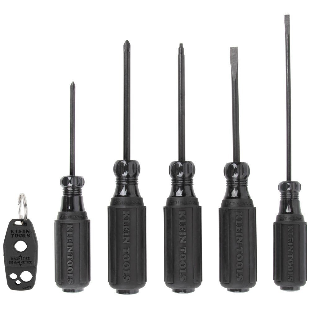 Klein 85446BLK Blackout Screwdriver Set, 6-Piece