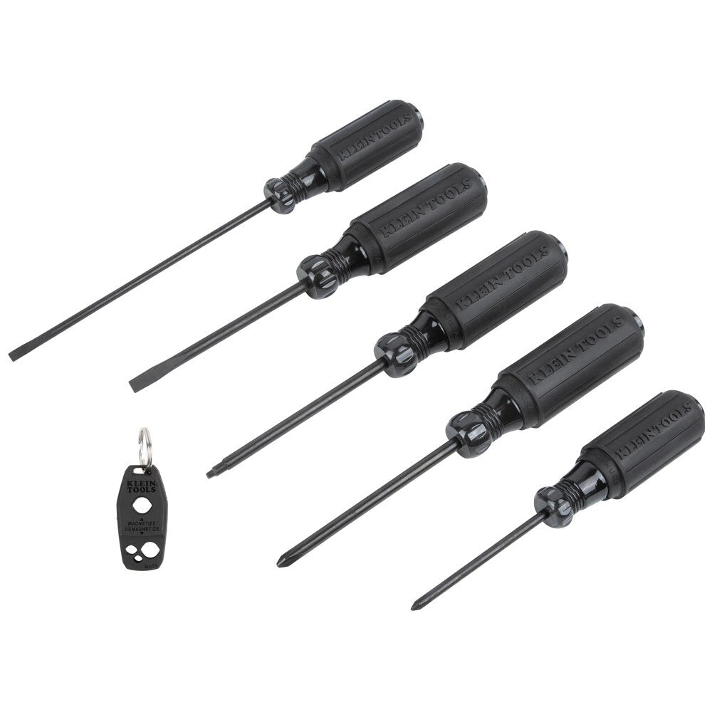 Klein 85446BLK Blackout Screwdriver Set, 6-Piece