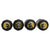Klein 85484 Screwdriver Set, Mini Slotted and Phillips, 4-Piece