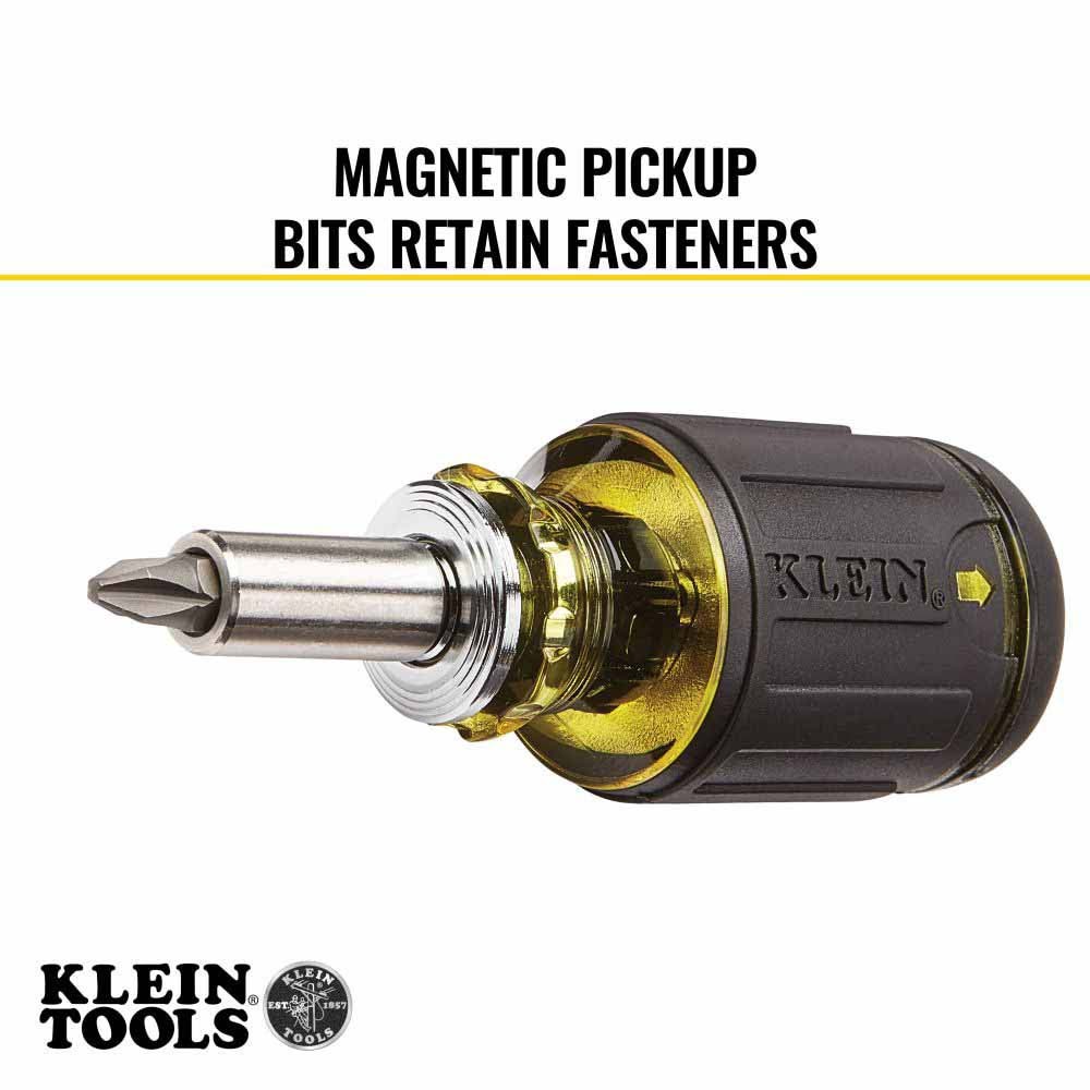 Klein Tools 85515HD Flip Socket, Mini Ratchet and Multi-Bit Driver Set, 3-Piece